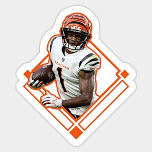 JA`MARR CHASE CINCINNATI BENGALS Sticker